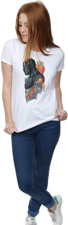 Produktbild Schwarzer Panther Profil TShirt aus Baumwolle (L)