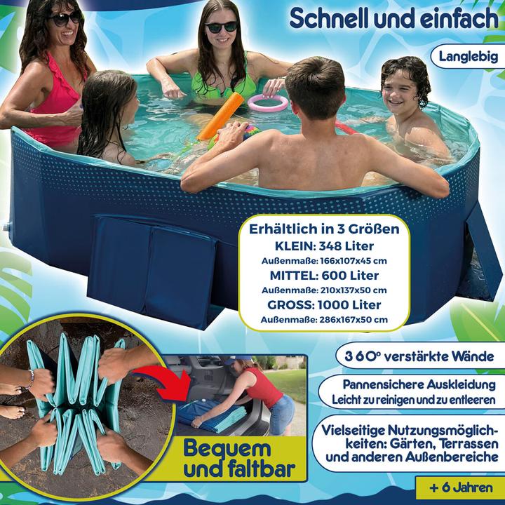 Actual product image Starlyf Foldable Pool