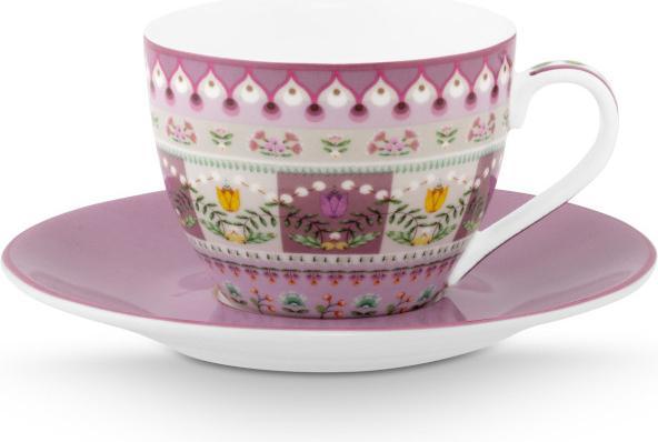 Produktbild PIP Studio Lily&Lotus Espressotasse m.U. lila 120ml 4tlg (120 ml, 1 x)