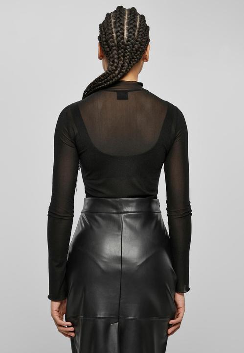 Actual product image Urban Classics Ladies Mesh Turtleneck Body (5XL)
