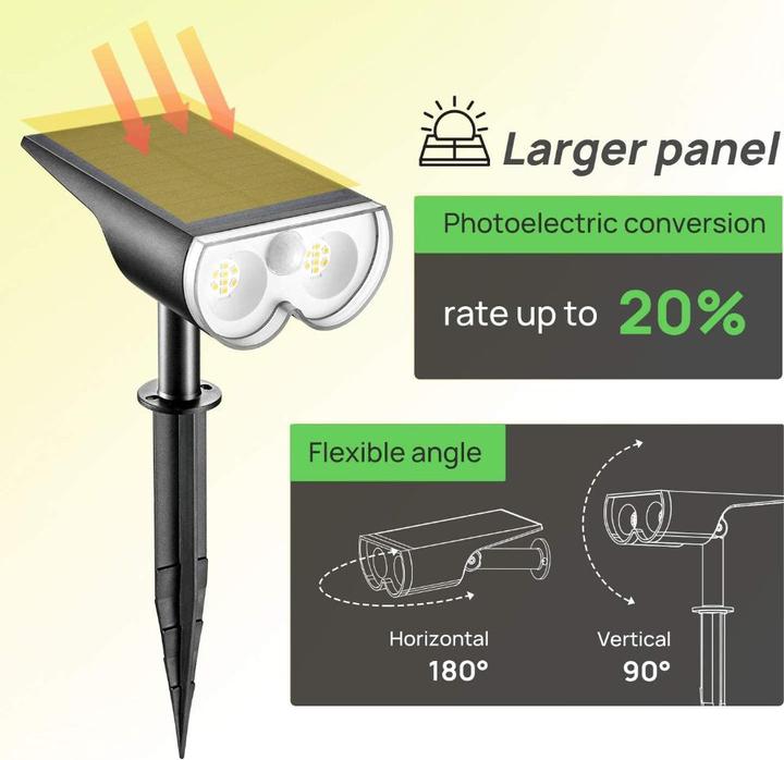 Image du produit Lumina Swiss Spot de jardin (750 lm, IP67)