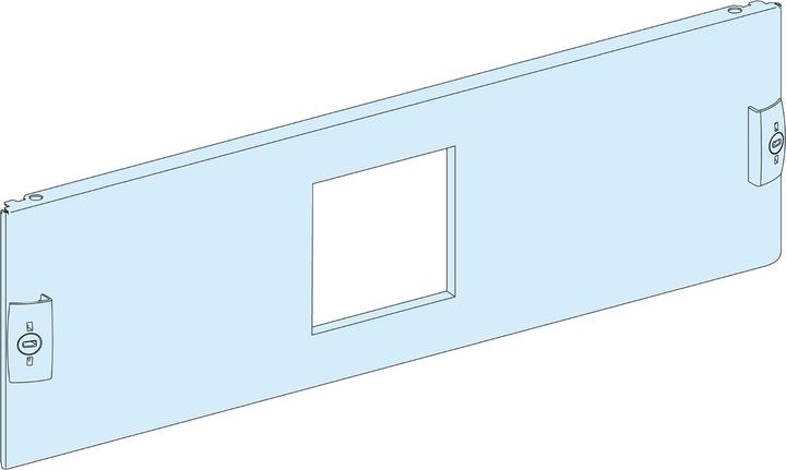 Image du produit Schneider Electric Panneau frontal pour voie de 96 x 96 mm LVS03913
