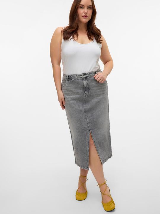 Produktbild Vero Moda VMCVERI Hohe Taille Langer Rock Jeansrock (54)