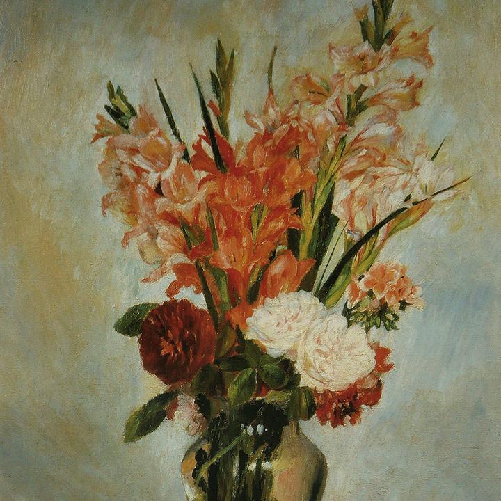 Produktbild Pierre-Auguste Renoir - Flowers still Life 2024 (30 x 30 cm, Harter Einband, Tschechisch, Polnisch, Niederländisch, Italienisch, Englisch, Spanisch, Deutsch, Französisch)