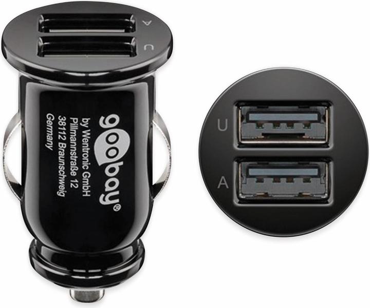 Produktbild Goobay Dual USB-Autoladegerät