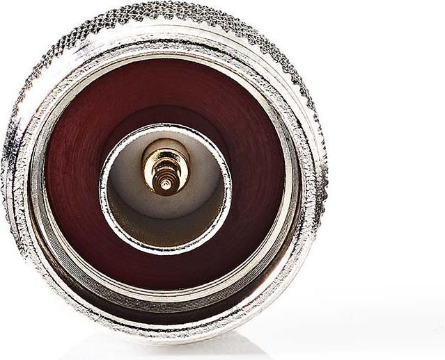 Image du produit Nedis Adaptateur SMA | Fiche SMA | Fiche N | Plaqué or | 50 Ohm | Droite | Cuivre | Or / Argent | (Câble d'antenne)