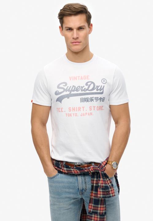 Actual product image Superdry T-Shirt Casual Bequem sitzend VI Heritage Relaxed Tee (XL)