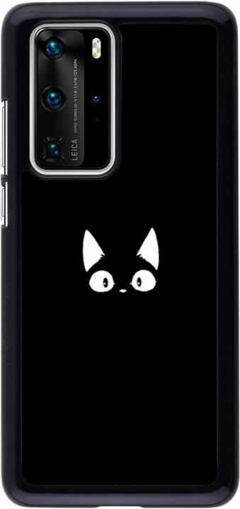 Actual product image PhoneLook Coque Funny cat on black (Huawei P40 Pro)