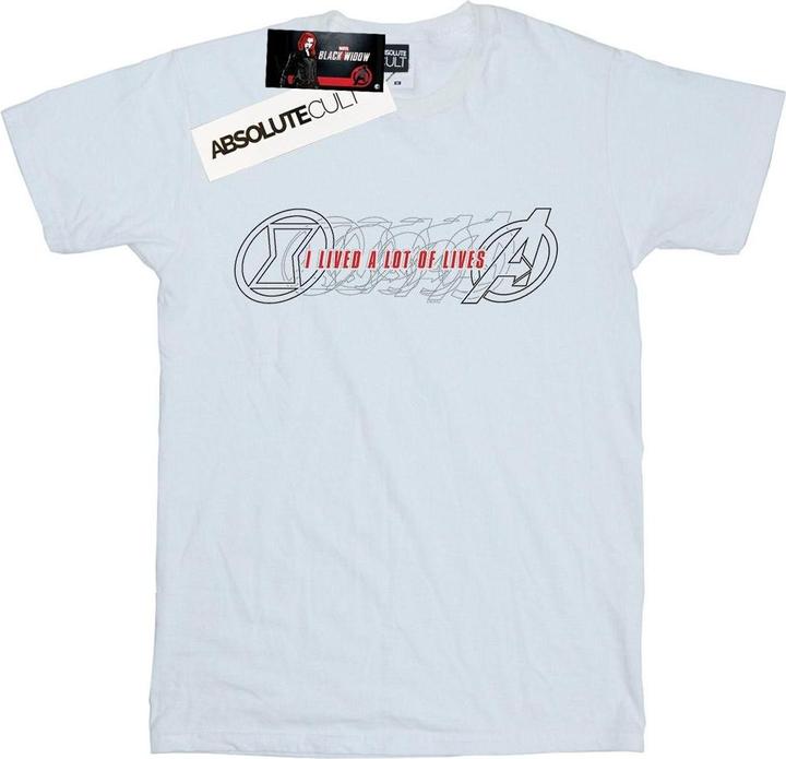 Black Widow Film Lots Of Lives TShirt (3XL)