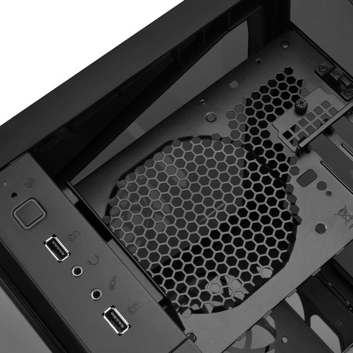 Actual product image Silverstone SST-LD03B Lucid (Mini-ITX)