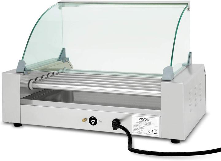 Produktbild Vertes Gastro Hot Dog Maker mit Heizzonen und Glasabdeckung