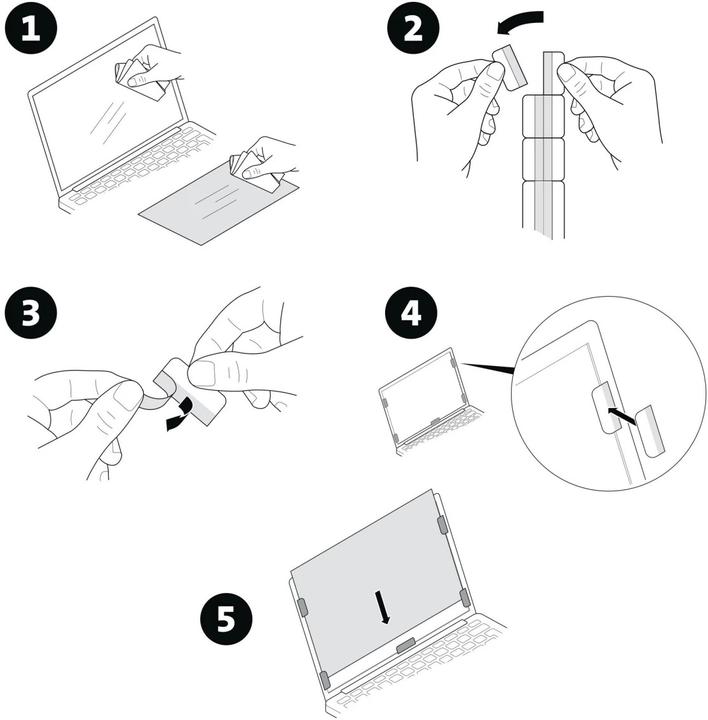 Produktbild Kensington 2-Way Privacy Filter (14", 16 : 10)