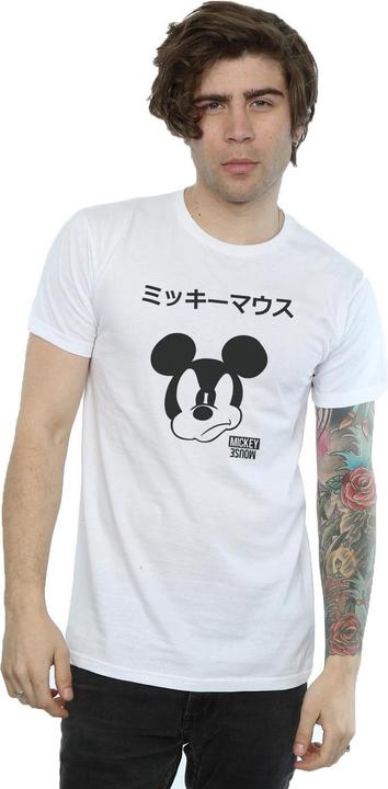 Actual product image Disney Mens Mickey Mouse Japanese T-Shirt (XXL)