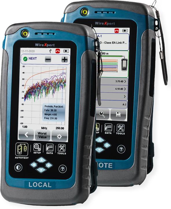 Image du produit Softing Psiber) WireXpert 500 Certificateur de câbles cuivre LAN - Classe D, E, EA