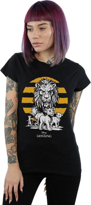 Actual product image Disney Womens/Ladies The Lion King Movie Group Cotton T-Shirt (XXL)
