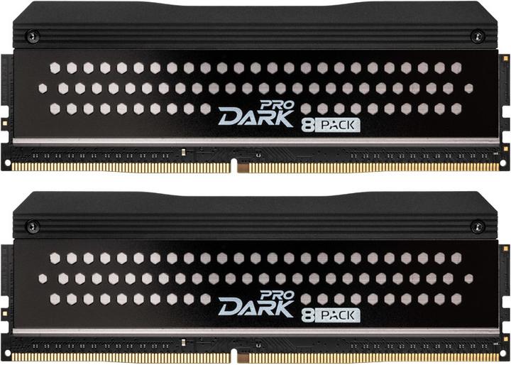 Actual product image Team Group Dark Pro "8Pack Ripped Edition", DDR4-3600, CL14 - 16 GB Dual-Kit (2 x 8GB, DDR4-RAM)
