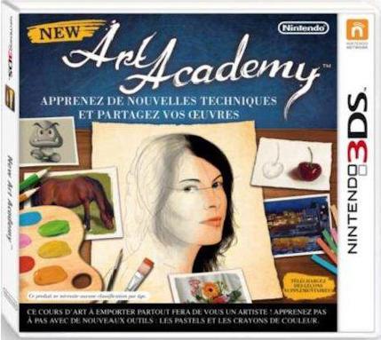 Actual product image Nintendo New Art Academy, -F- (3DS)