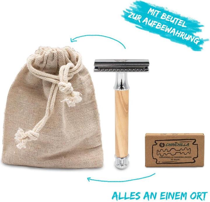 Actual product image Chinchilla Straight razor