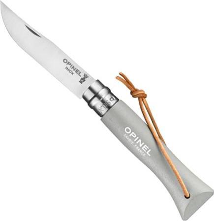 Opinel N°06 cloud w. leather lace