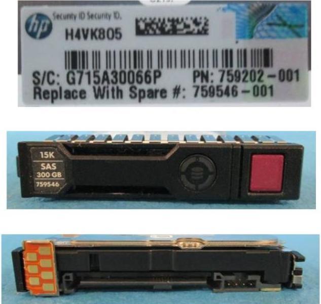 Productafbeelding HPE 870792-001 (0.30 TB, 2.5")