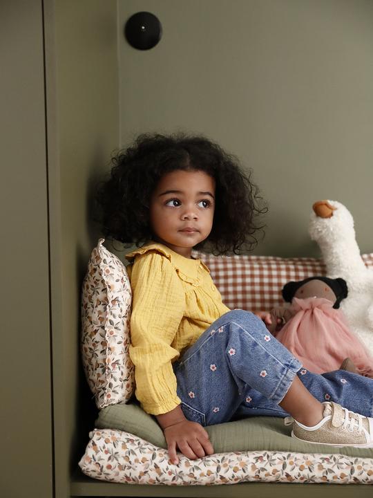 Produktbild Vertbaudet Baby Bluse mit Bubikragen, Baumwollmusselin (80)