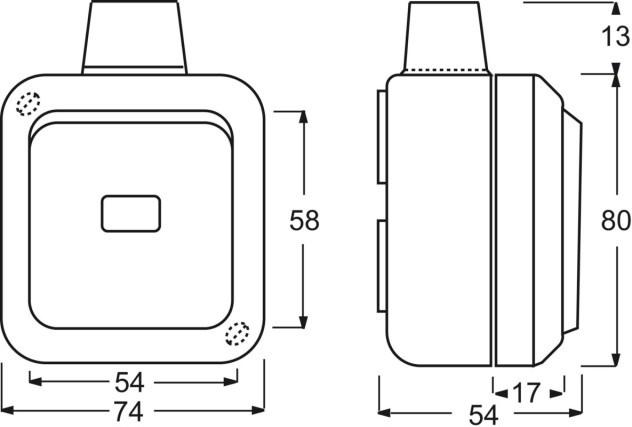 Actual product image Busch-Jaeger Rocker switch
