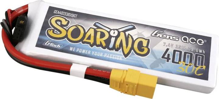 Produktbild Gens Ace Battery G-Tech Soaring 4000mAh 7.4V 30C 2S1P XT90 (7.40 V, 4000 mAh)