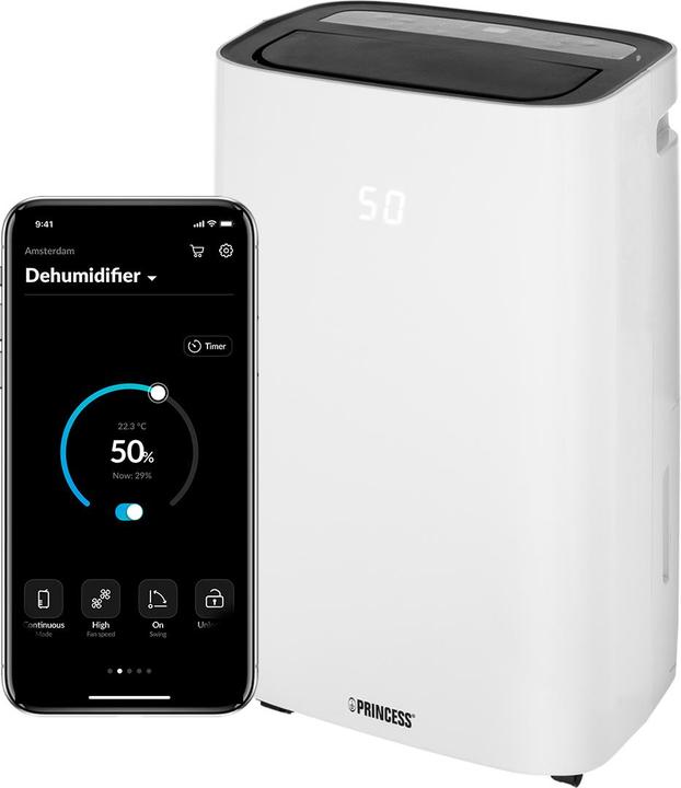 Actual product image Princess Smart dehumidifier (30 l/24h)