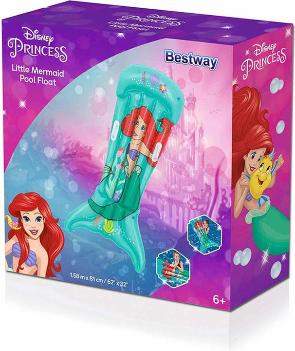 Image du produit Bestway Disney Matelas gonflable Little Mermaid 158 x 81 cm