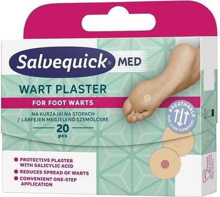 Actual product image Salvequick Wart Plaster slices for warts 20pcs. (20 x)