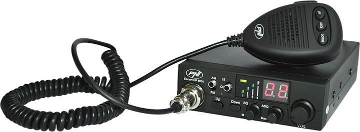 Image du produit PNI Escort HP 8024 Radio CB avec ASQ réglable et alimentation 12V-24V