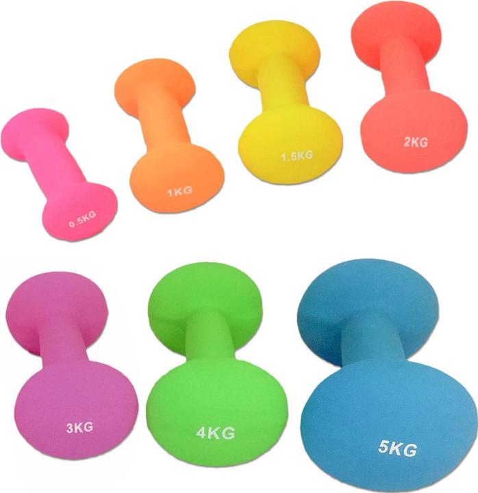 Immagine prodotto Tunturi Neopren Kurzhanteln (2 x 1 kg)