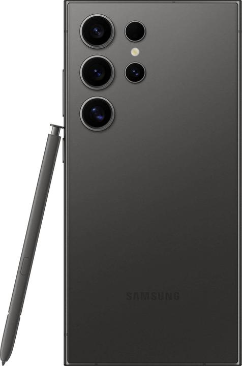 Actual product image Samsung Galaxy S24 Ultra (256 GB, Titanium Black, 6.80", Dual SIM, 200 Mpx, 5G)