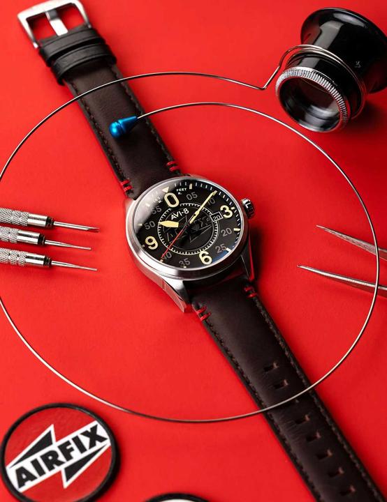 Actual product image AVI-8 AV-4090-08 (Pilot watch)