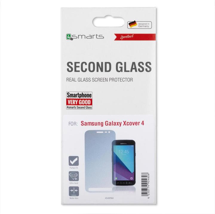 Produktbild 4smarts Second Glass 2.5D (1 Stück, Samsung Galaxy Xcover 4)