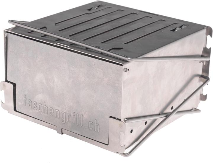 Produktbild Schweizer Taschengrill Mehrweggrill-Set inkl. Bodenschutz