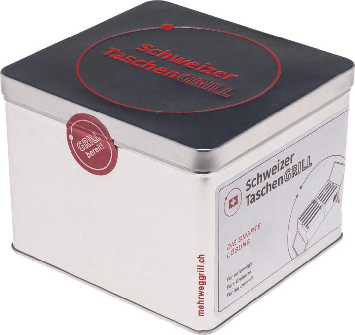 Produktbild Schweizer Taschengrill Mehrweggrill-Set inkl. Bodenschutz
