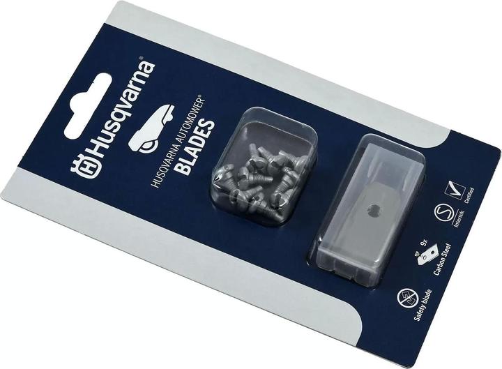 Image du produit Husqvarna Messersatz 9 Stück (Tondeuse automatique, Lawn mower blades + replacement blades garden machinery)