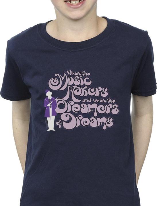 Produktbild Willy Wonka & the Chocolate Factory Dreamers Text TShirt Jungen (140, 146)