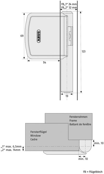 Immagine prodotto Abus FAS 101