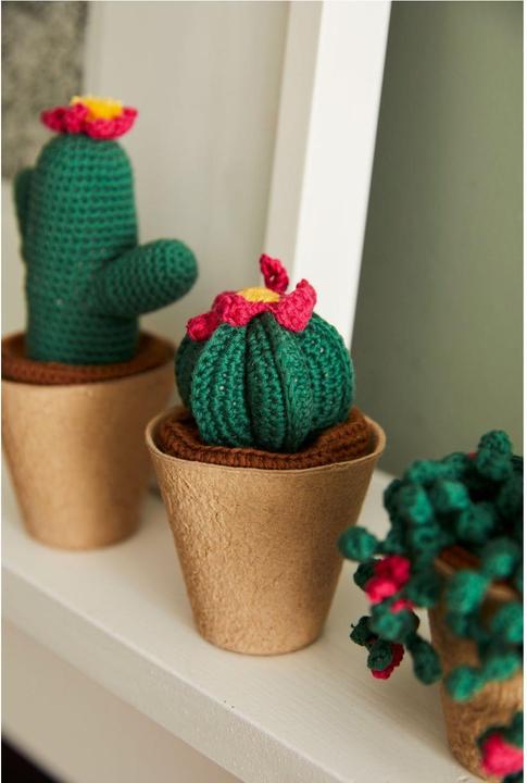 Image du produit DMC Cadeau de Stitch Crochet Set Amigurumi Cactus