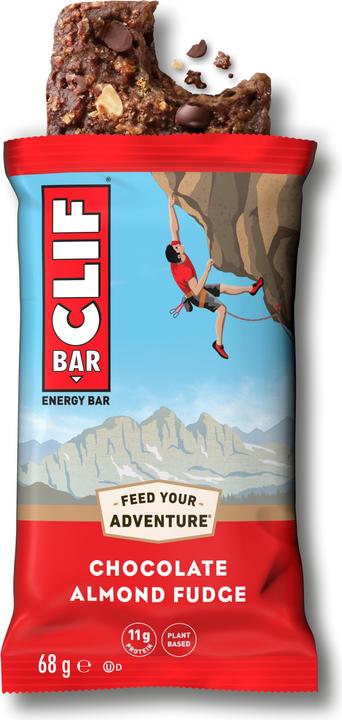 Image du produit Clif Bar Fudge au chocolat et à l'amande (Chocolate, 12 pcs, 816 g)