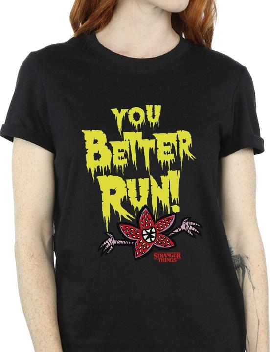 Produktbild Netflix Stranger Things You Better Run TShirt (4XL)