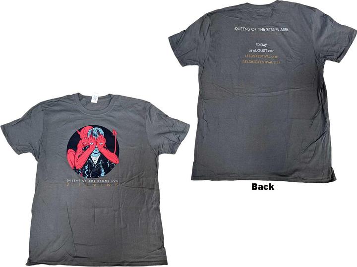 Actual product image Queens Of The Stone Age Villains R&L 2017 (S)