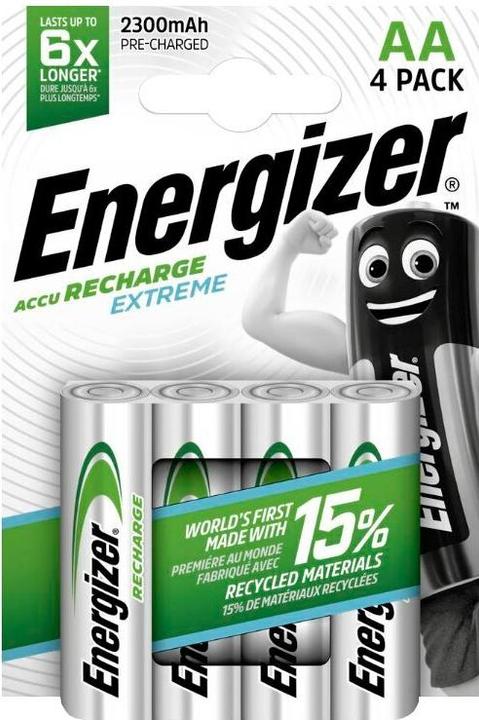 Image du produit Energizer Recharge extrême (4 pcs, AA, 2300 mAh)