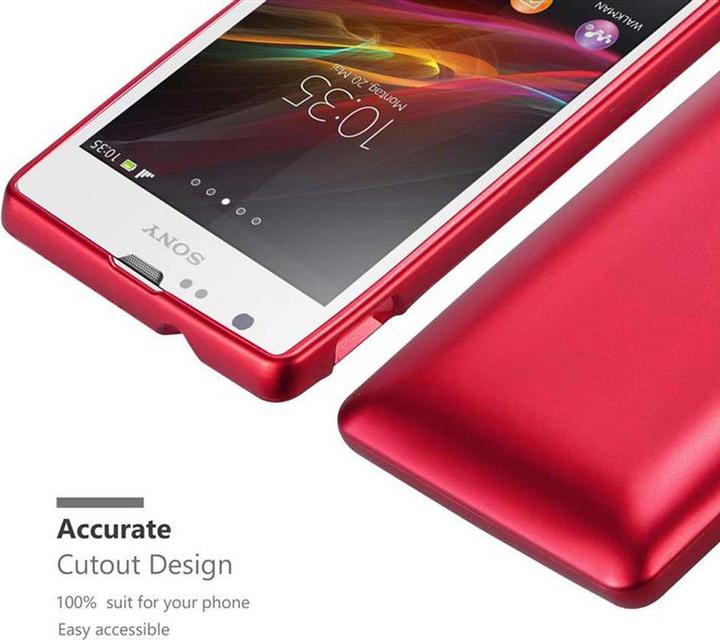 Image du produit Cadorabo Couverture métallique mate TPU (Sony Xperia SP)