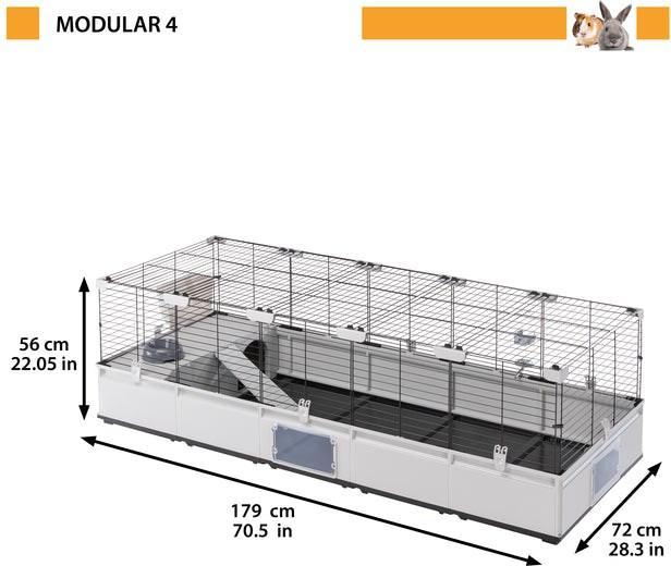 Produktbild Ferplast MODULAR 4 CAGE 179x72x56 cm