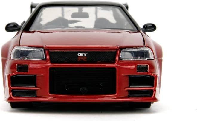 Actual product image Jada Godzilla Nissan GTR 1:24