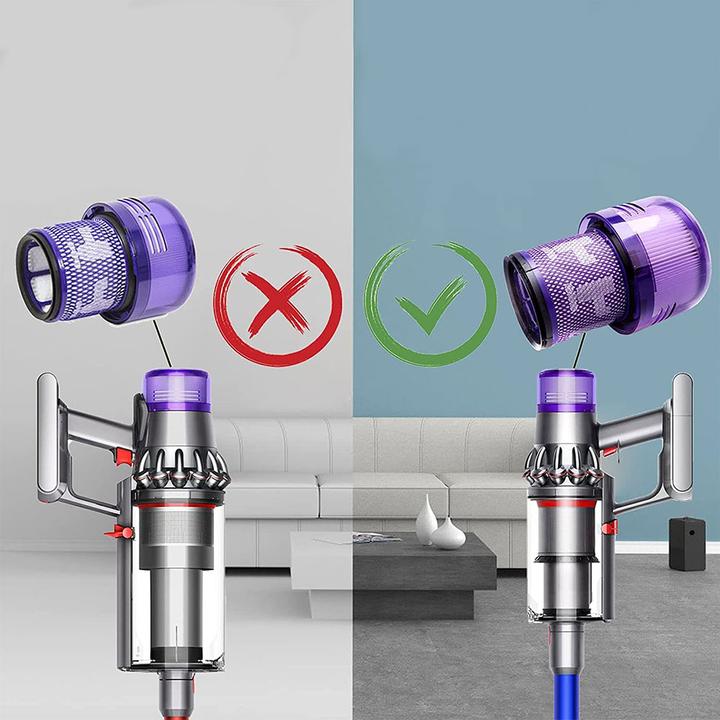 Actual product image Werkstein Ersatz Hepa Filter Dyson V11 / V15 Staubsauger 3er Set