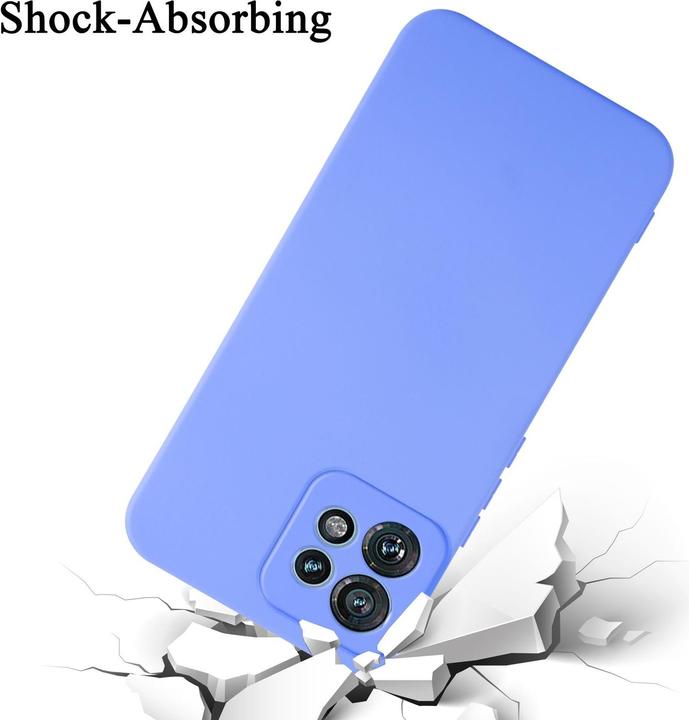 Actual product image Cadorabo Case for Motorola Edge 40 Pro TPU in liquid protection silicone design (Motorola Edge 40 Pro)